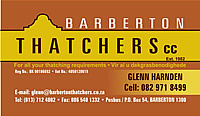  Barberton Thatchers - Mpumalanga thatchers - Mpumalanga thatching - thatched lapas - thatch repairs and renovations