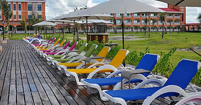 Golden Peacock Resort Hotel in Beira for luxury accommodation