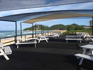 Paraiso do Ouro Resort in Ponta do Ouro has magnificent sea views. 