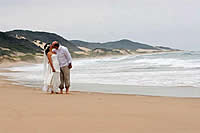 Beach wedding in Mozambique 