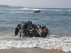 Dive boat Ponto do Ouro