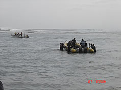 ponto do ouro dive boat launch 